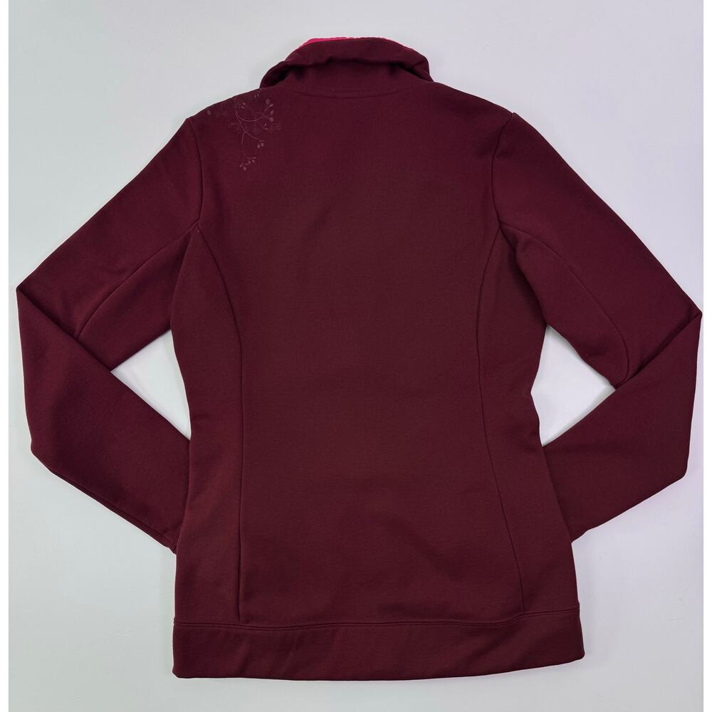 Outdoor Research Burgundy Full Zip Fleece Jacket Size Small Petite - Picture 6 of 12